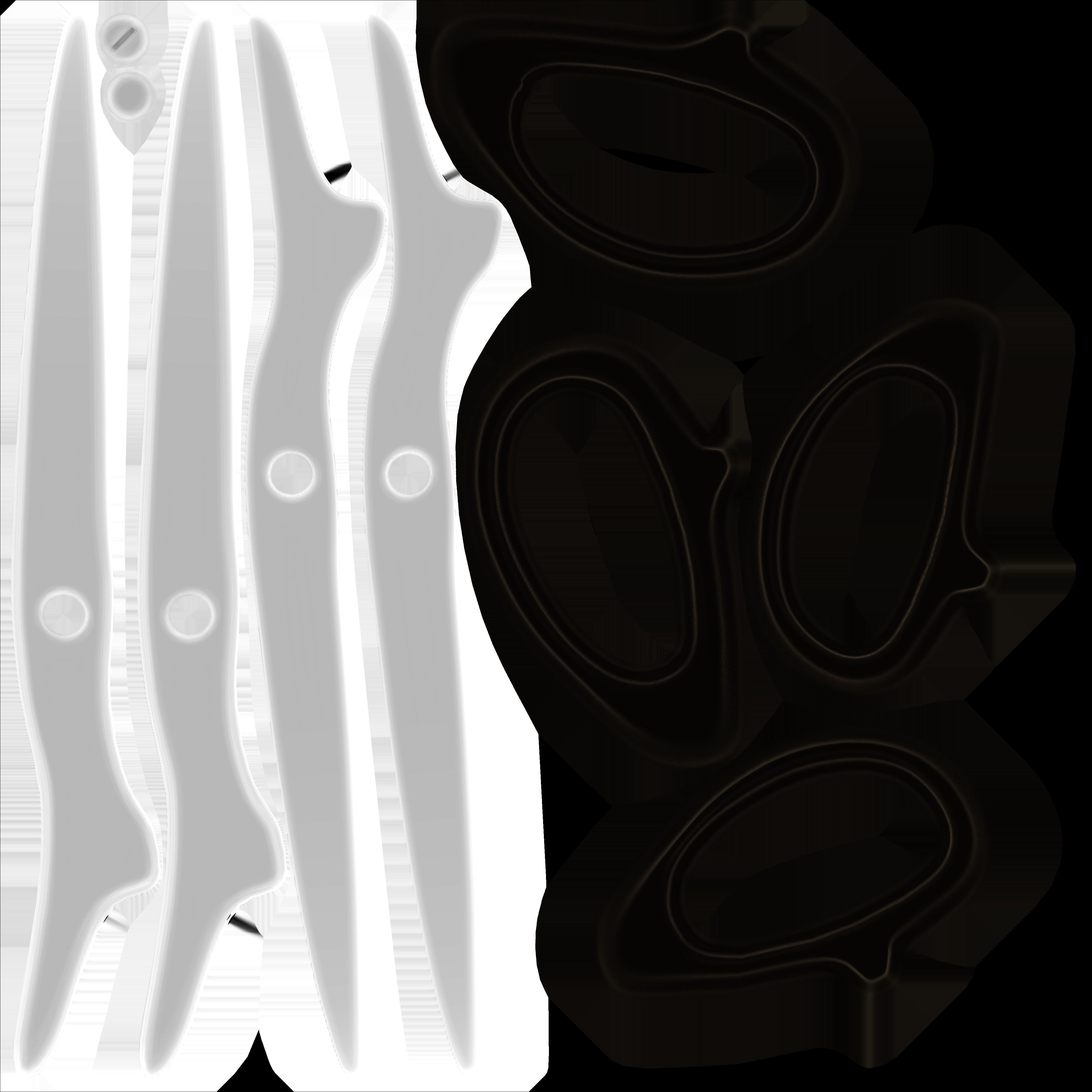 Scissors Rigged And Animated Clean Version Low-poly 3D model_15