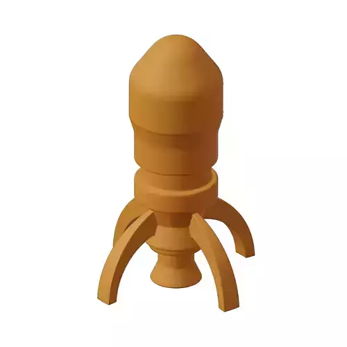 Plastic Space Shuttle Toy