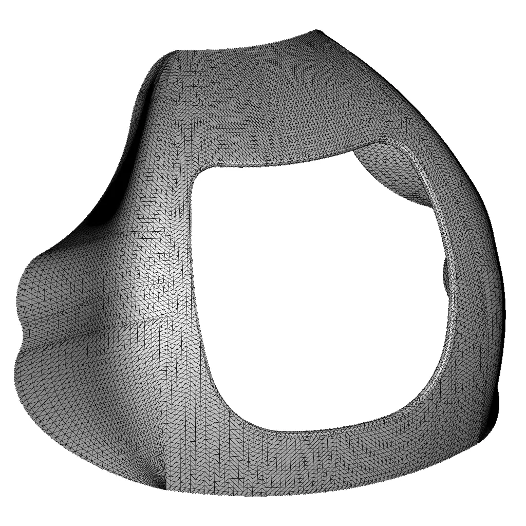 Plastic Bike Visor Toy 3D model_4