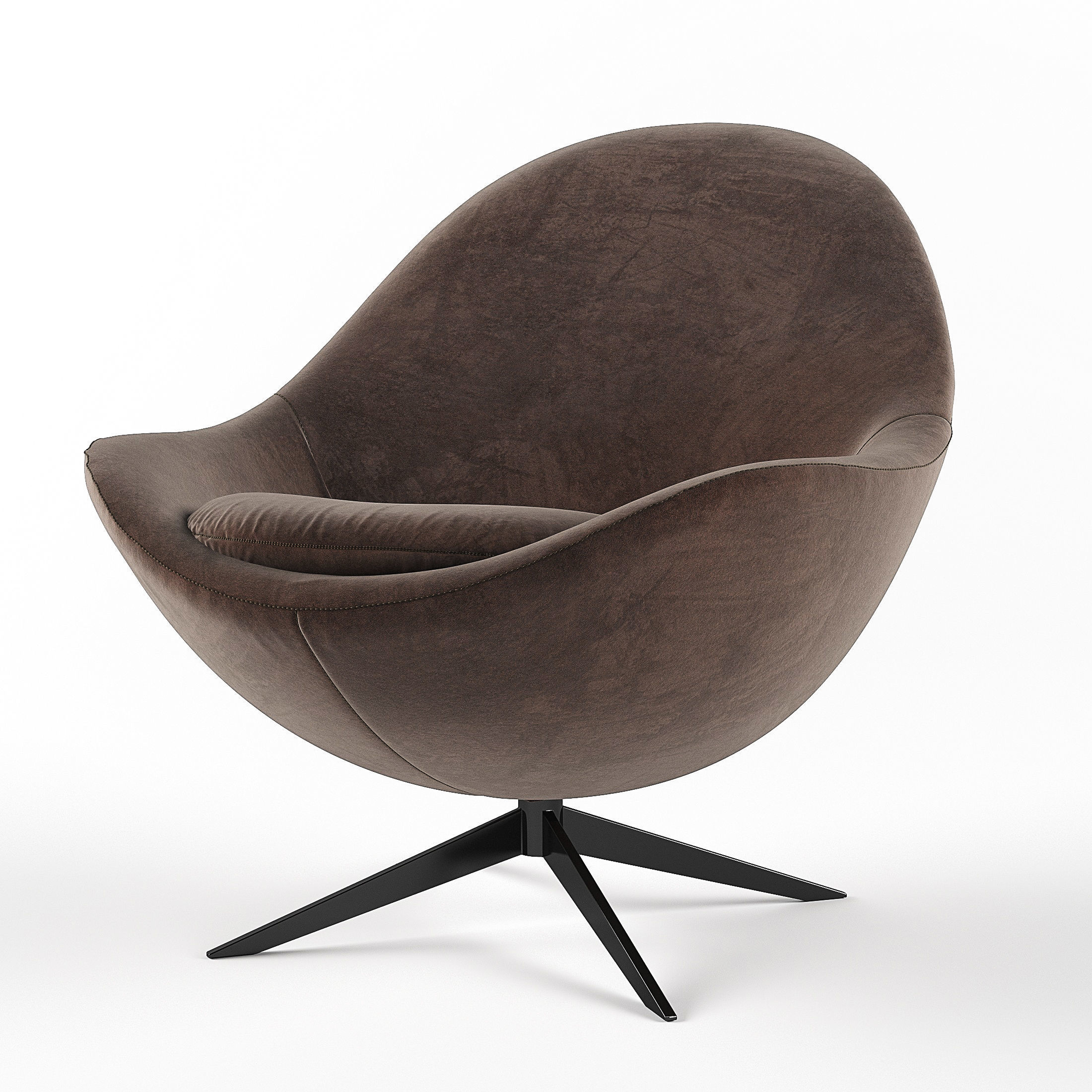 Soor armchair 3D model_1