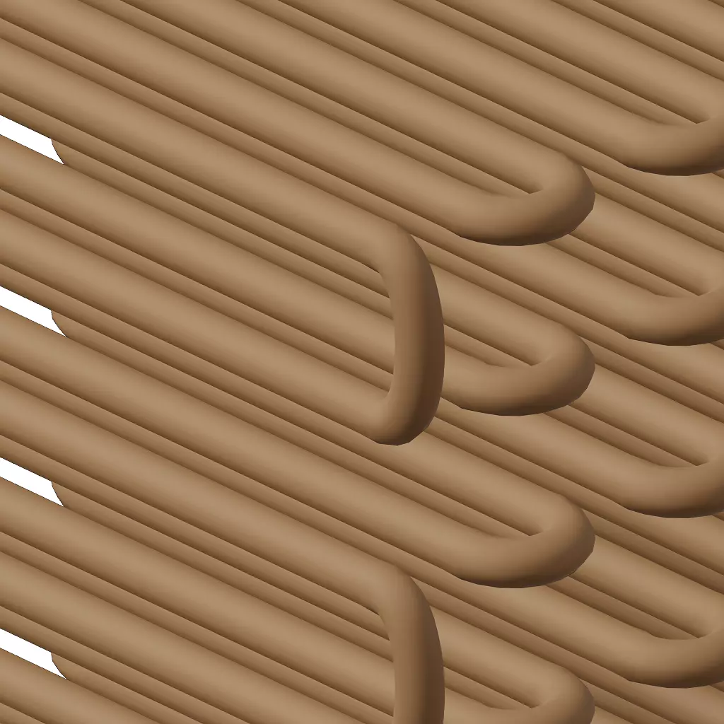 Plastic Condenser Coil Toy 3D model_2