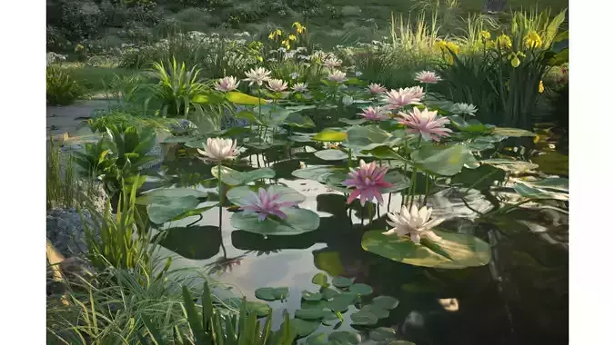 Aquatic Plant Landscape