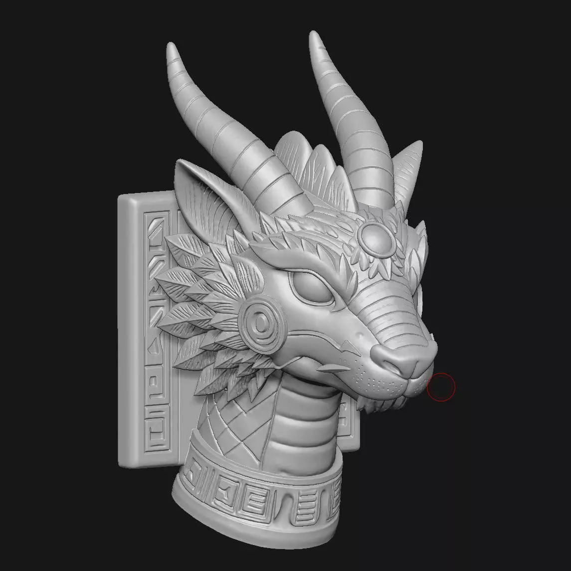Dragon 3D print model_2