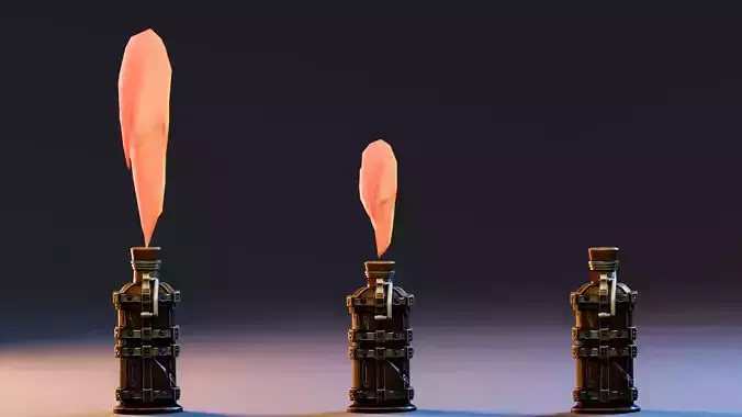 Interactive Object - Flame Jet 