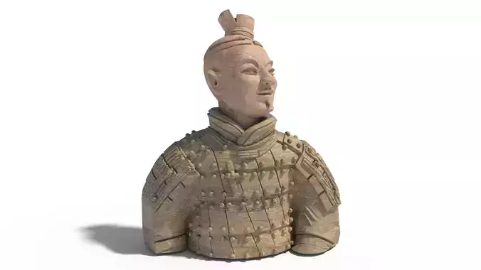 Terracotta Warriors bust