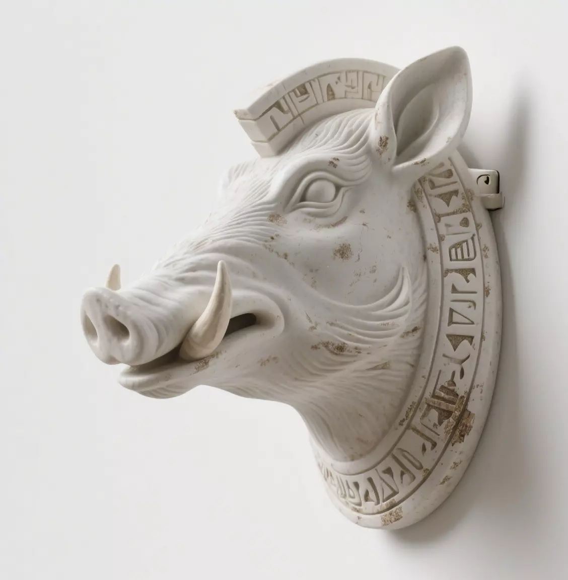 wild boar 3D print model_0