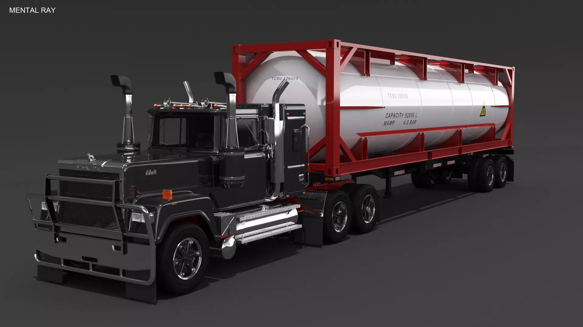 Super-Liner ISO Tank Trailer 3D model_1