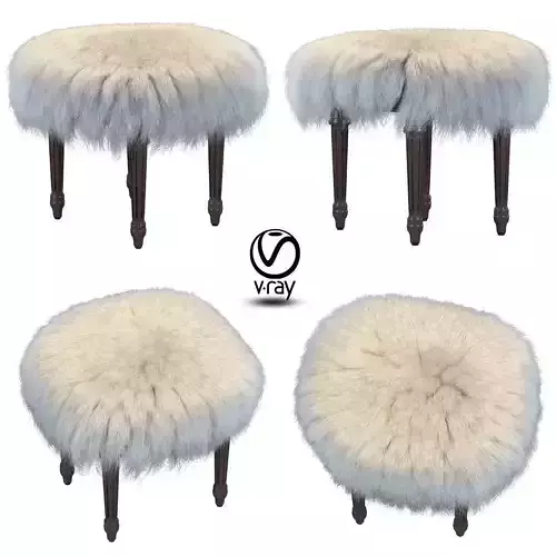 Da Vinci Stool 3D model