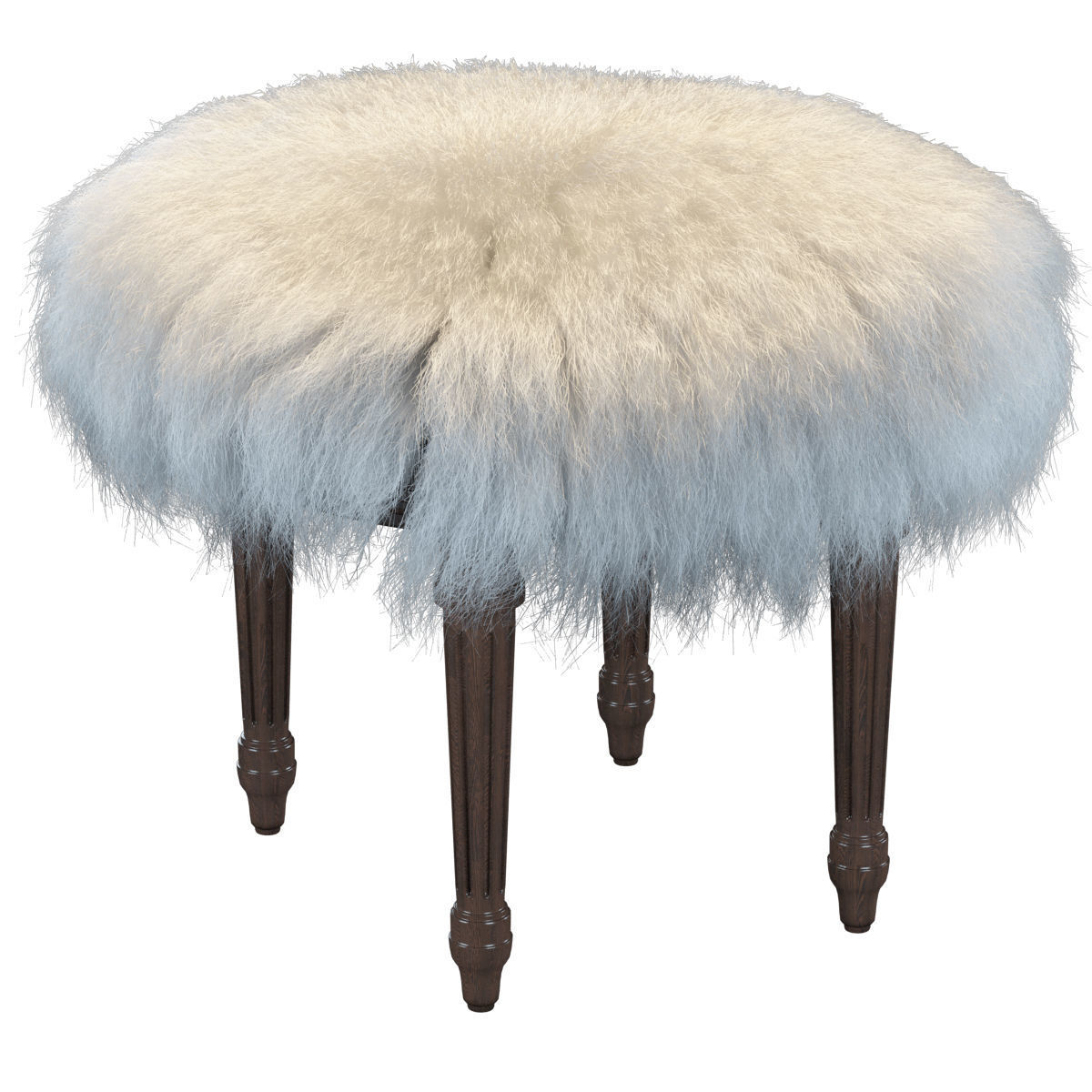 Da Vinci Stool 3D model_1