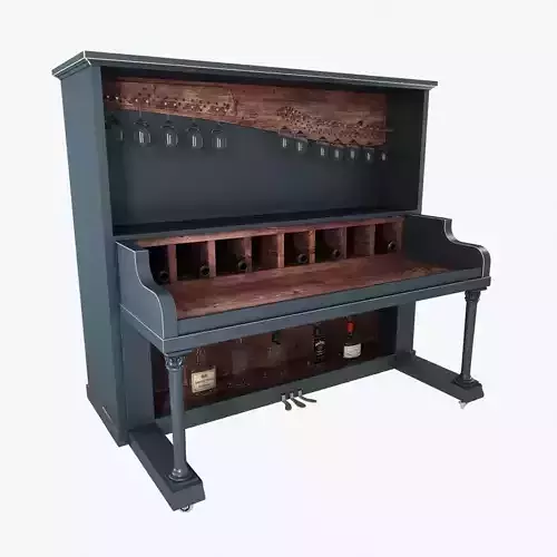 Waiter station piano bar