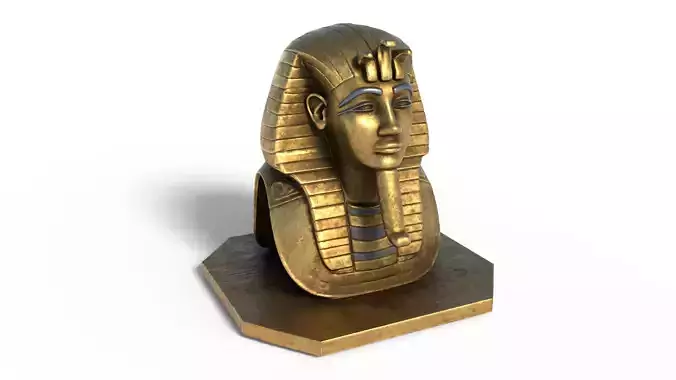 Tutankhamun bust