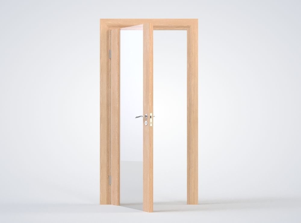 Doors Pack 4 Low-poly 3D model_3