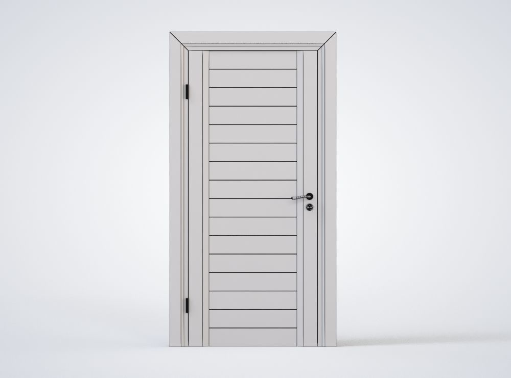 Doors Pack 4 Low-poly 3D model_4
