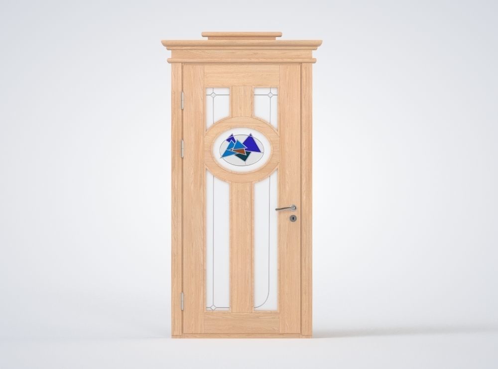 Doors Pack 4 Low-poly 3D model_7