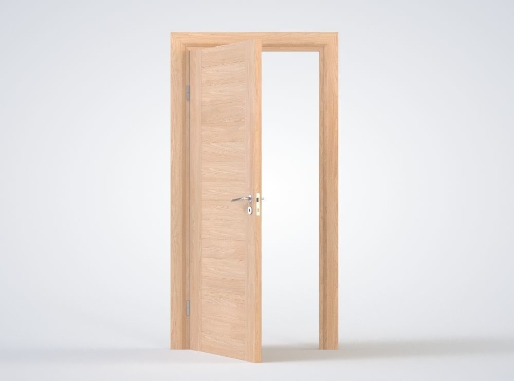 Doors Pack 4 Low-poly 3D model_6