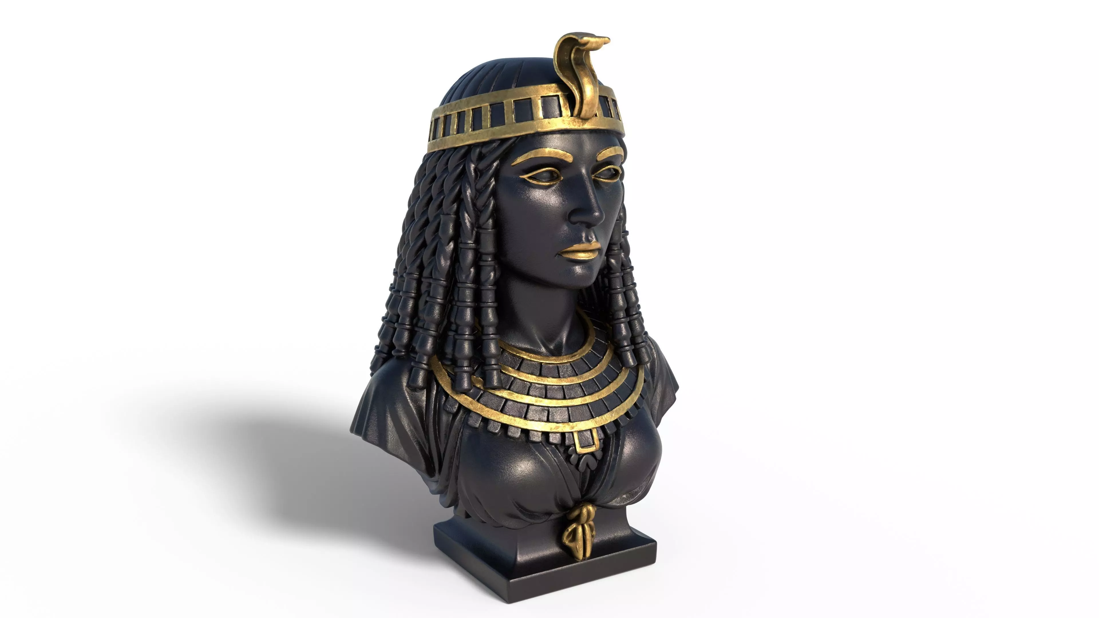 cleopetra Low-poly 3D model_0