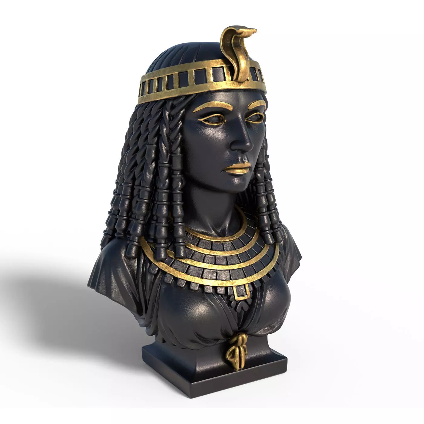 cleopetra Low-poly 3D model_5