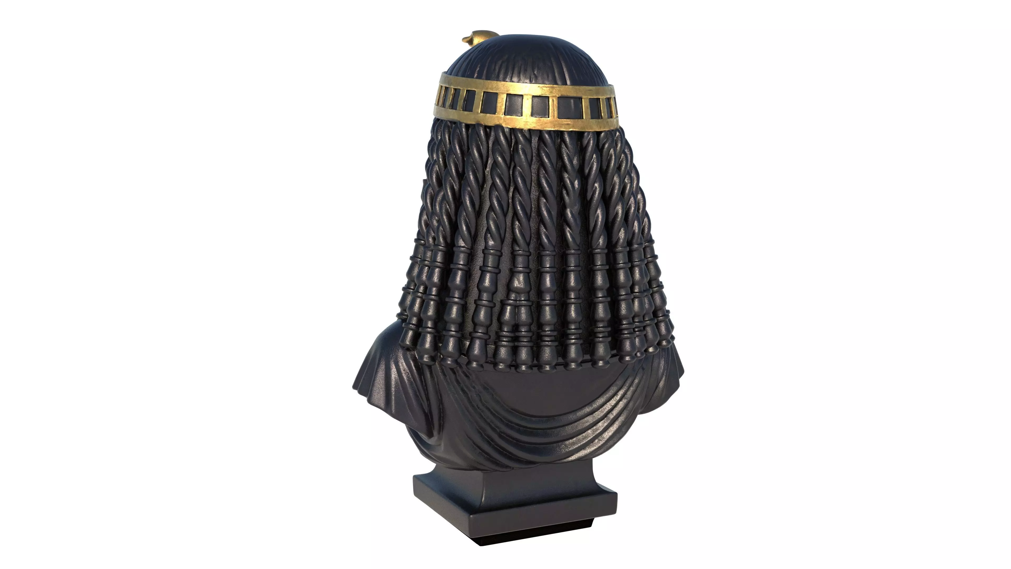 cleopetra Low-poly 3D model_4