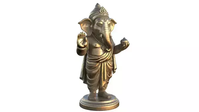 Lord Ganesha  Statue Metal