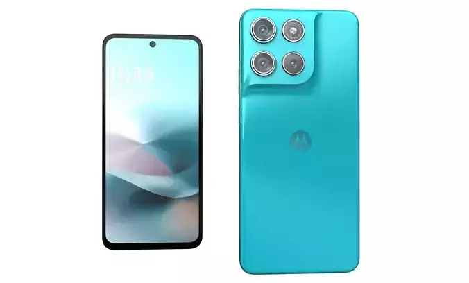 Motorola Moto G67 5G Power PANTONE Blue Curacao