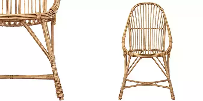 1950s Design And Vintage Style Marius wicker armchair