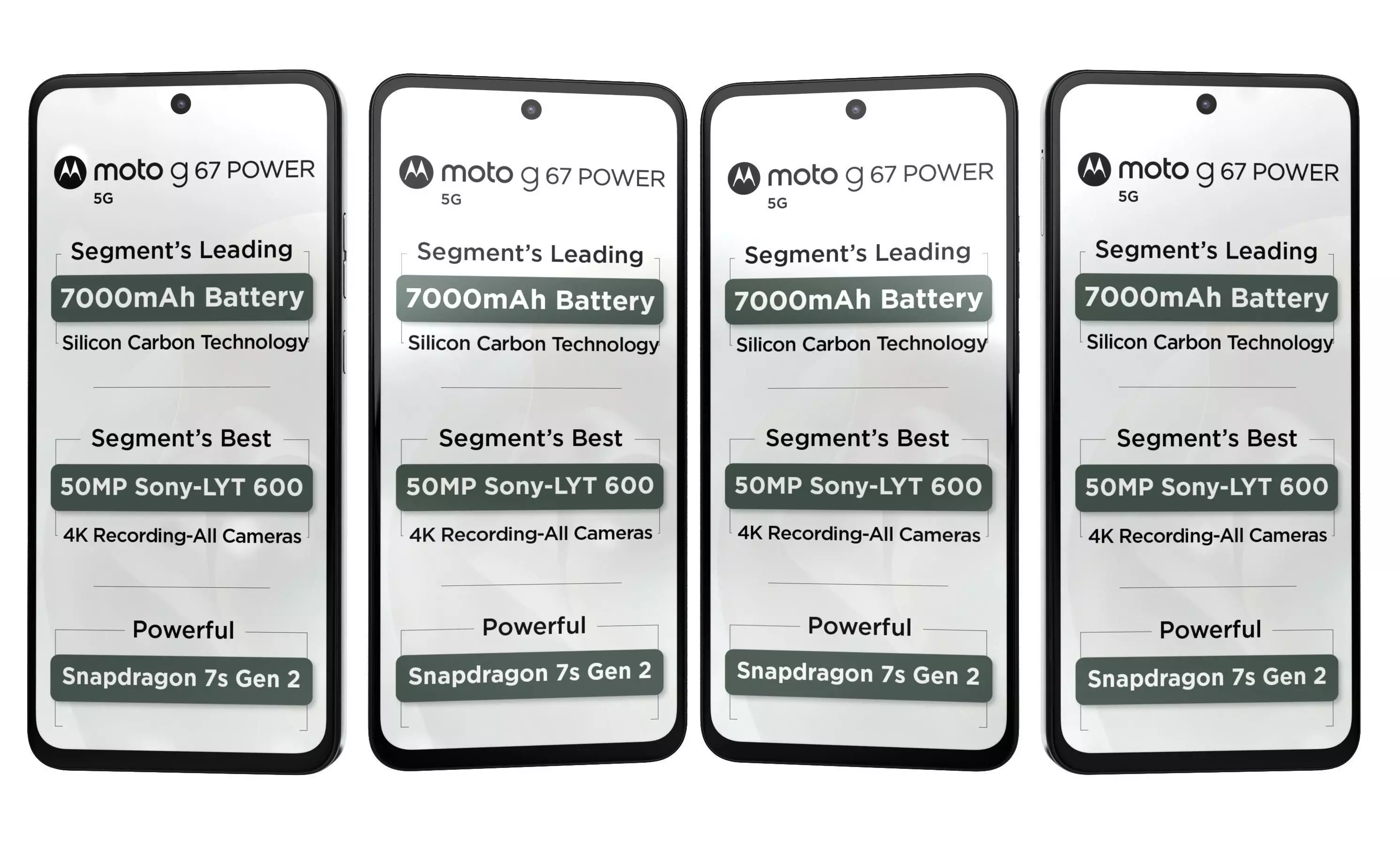 Motorola Moto G67 5G Power All Colors 3D model_27