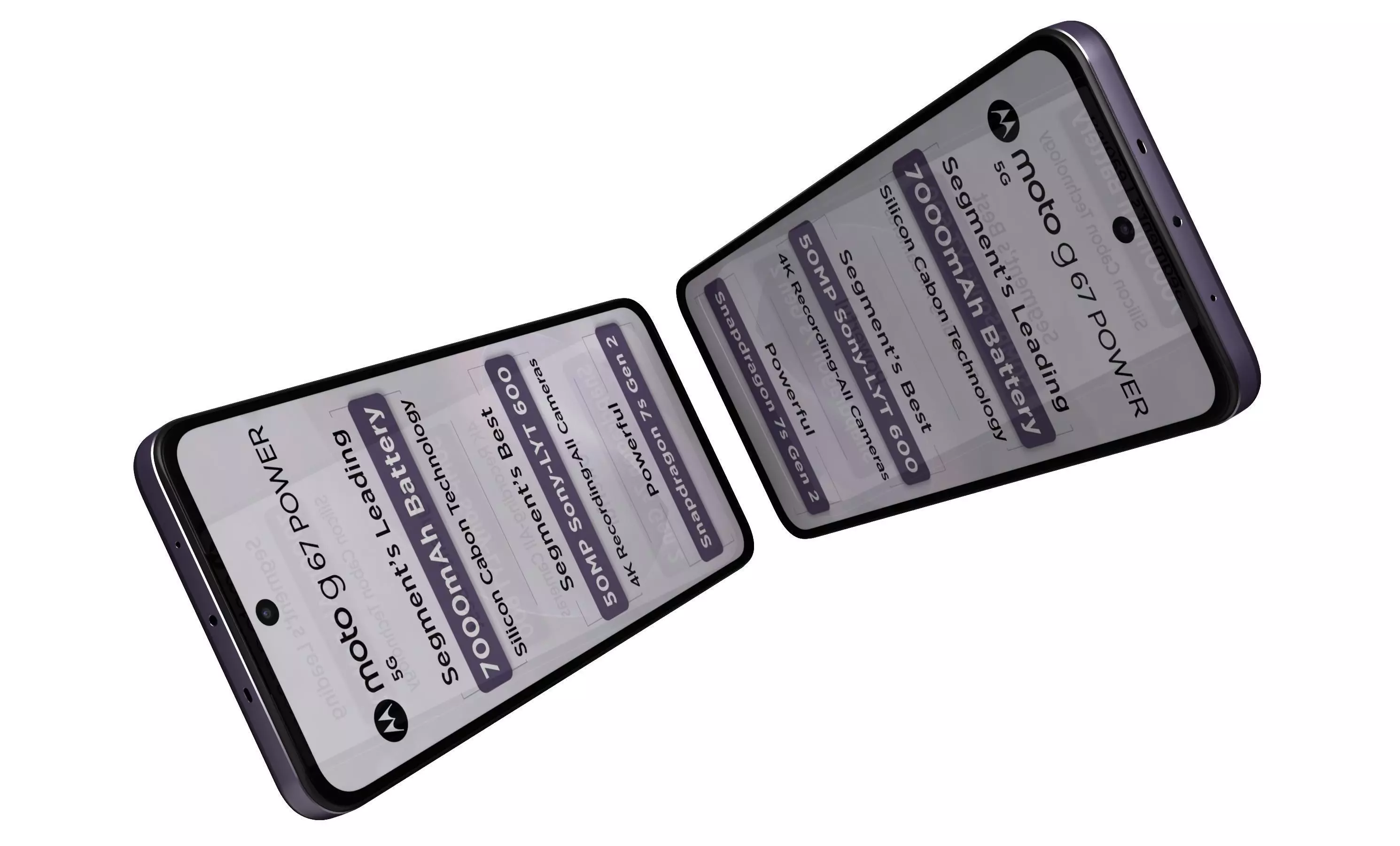 Motorola Moto G67 5G Power All Colors 3D model_4