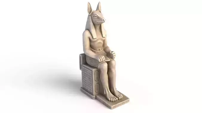 Anubis statue