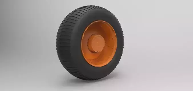 Wheel from Overland train