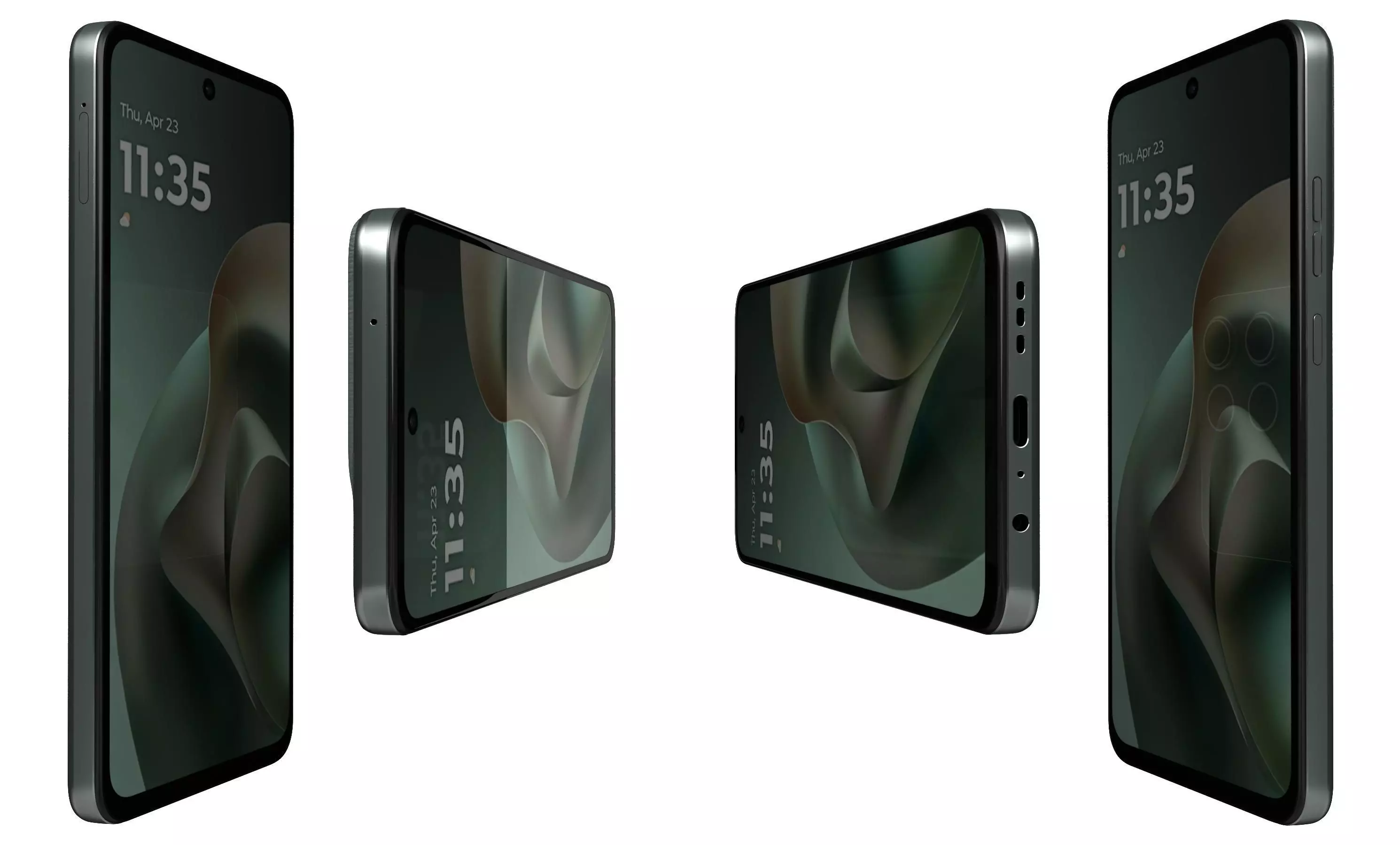 Motorola Moto G100 China All Colors 3D model_2