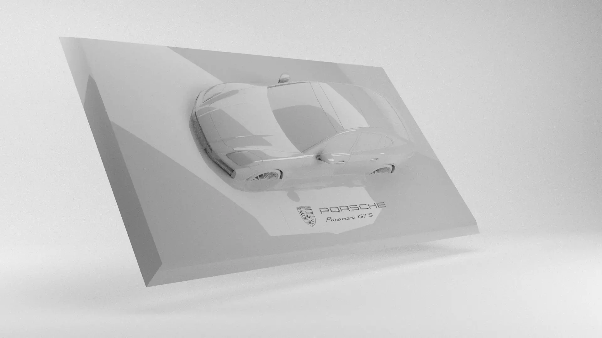 3D Picture Porsche Panamera GTS 2024 3D print model_2