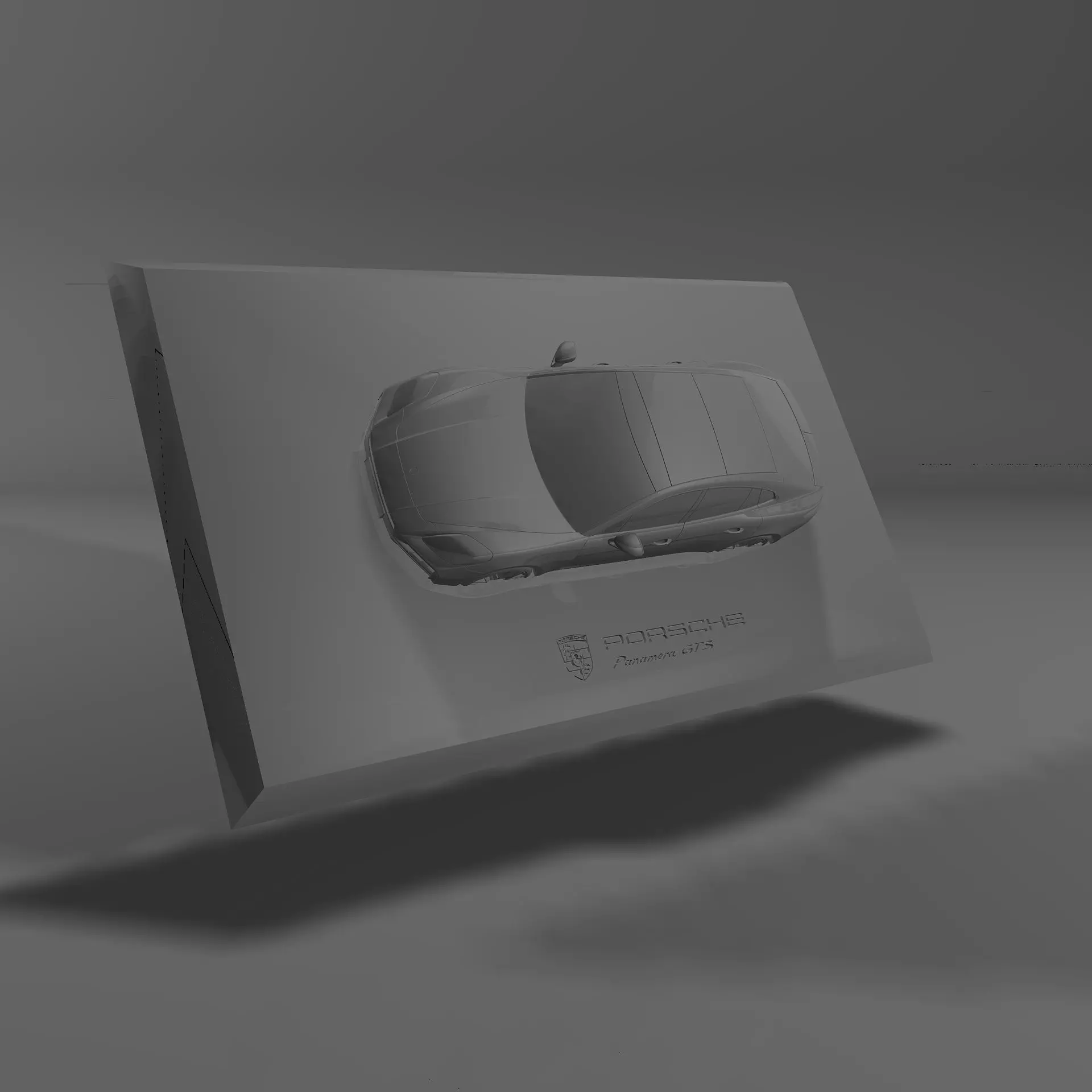 3D Picture Porsche Panamera GTS 2024 3D print model_0