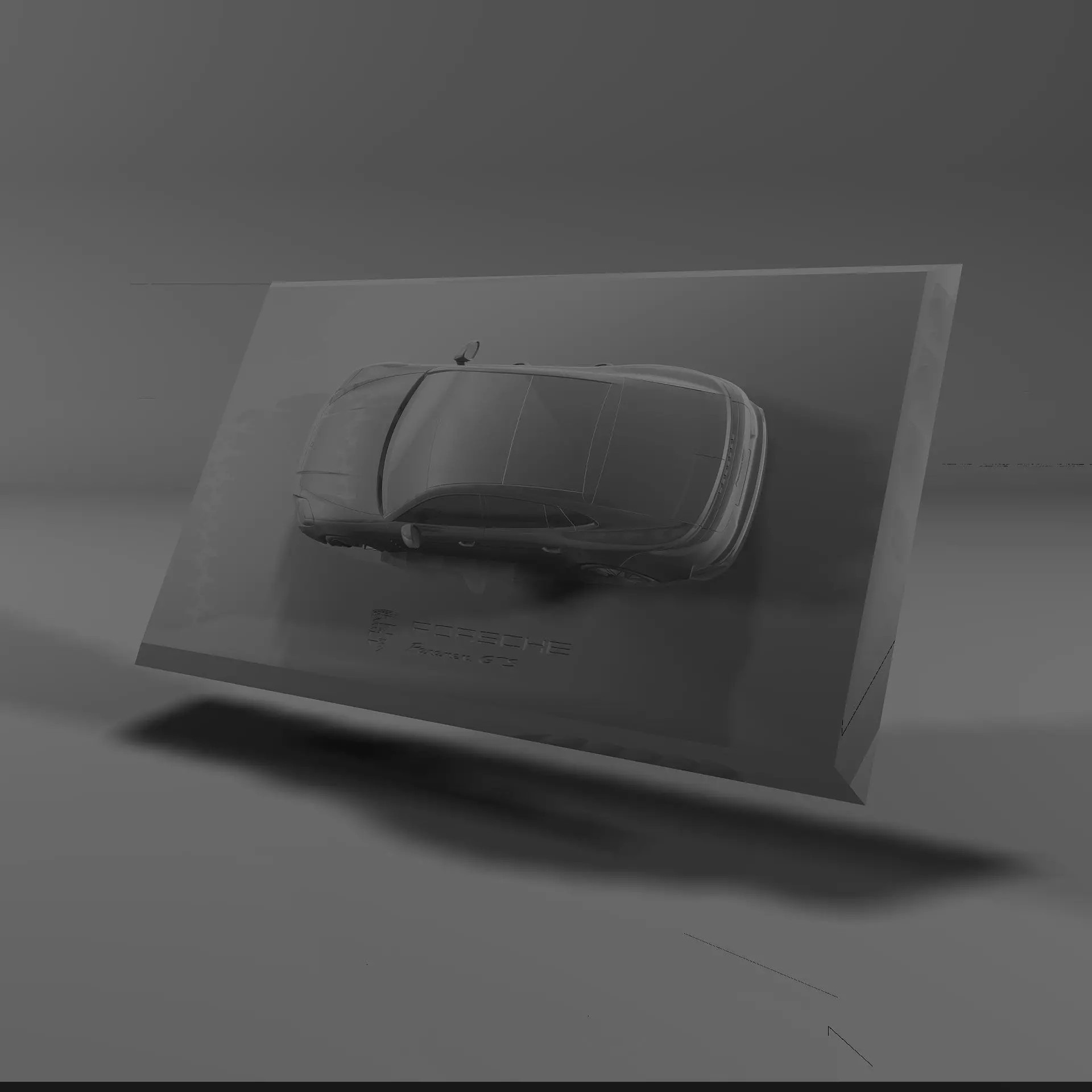 3D Picture Porsche Panamera GTS 2024 3D print model_1