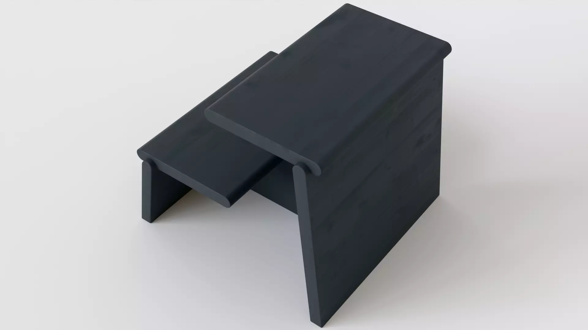 Jut Step Stool Free 3D model_6