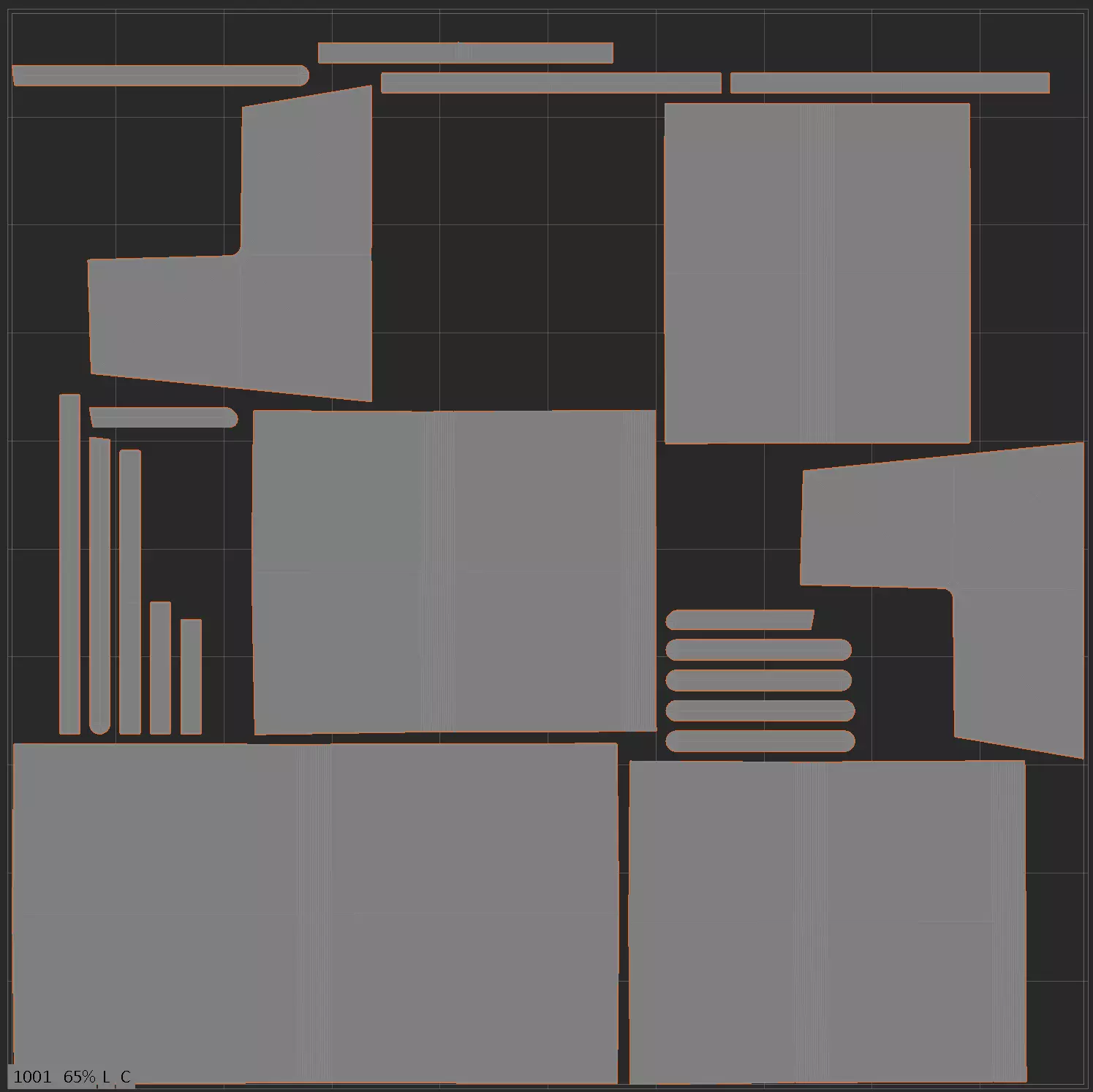 Jut Step Stool Free 3D model_1