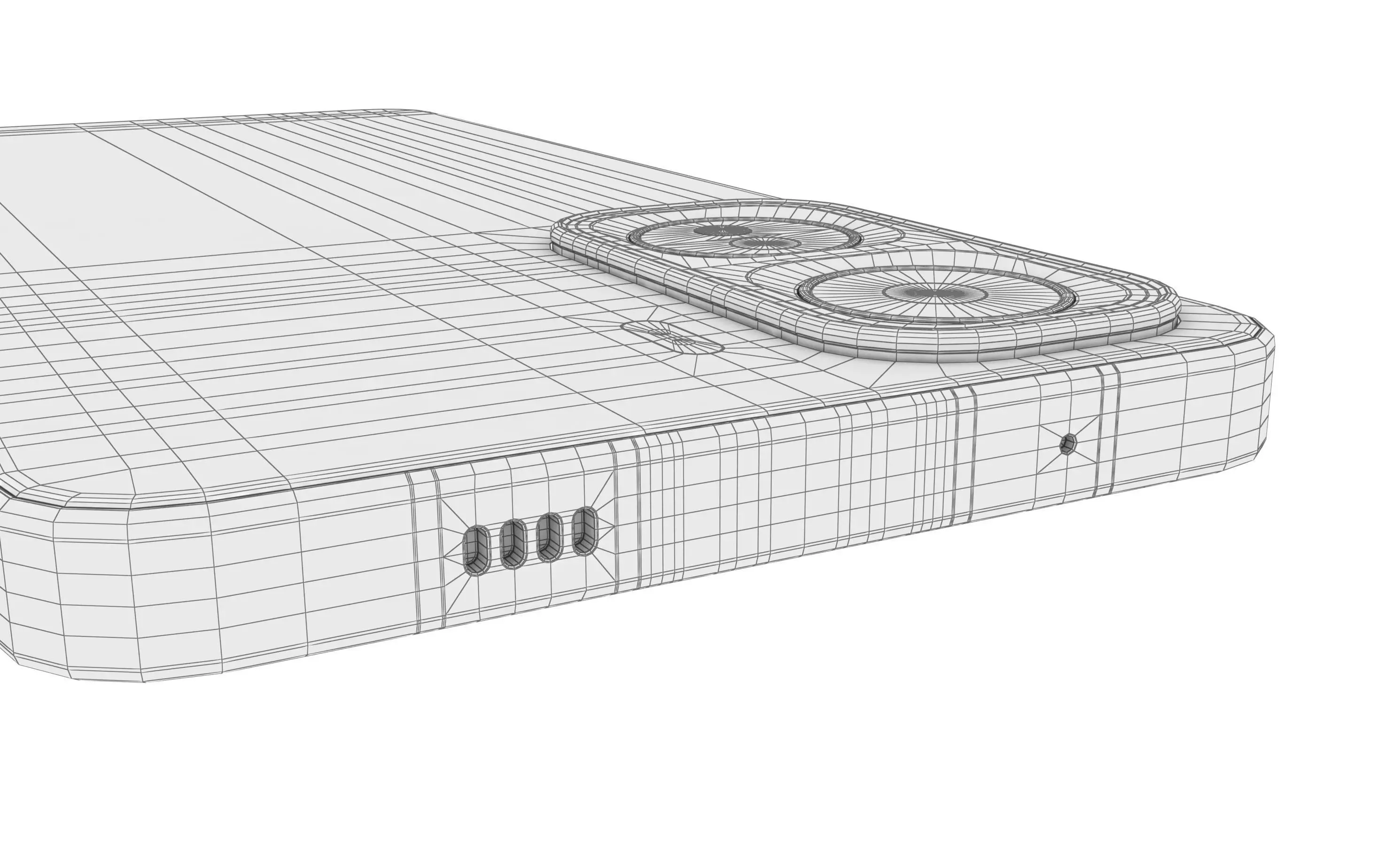 Vivo iQOO Neo11 Shadow Black 3D model_21