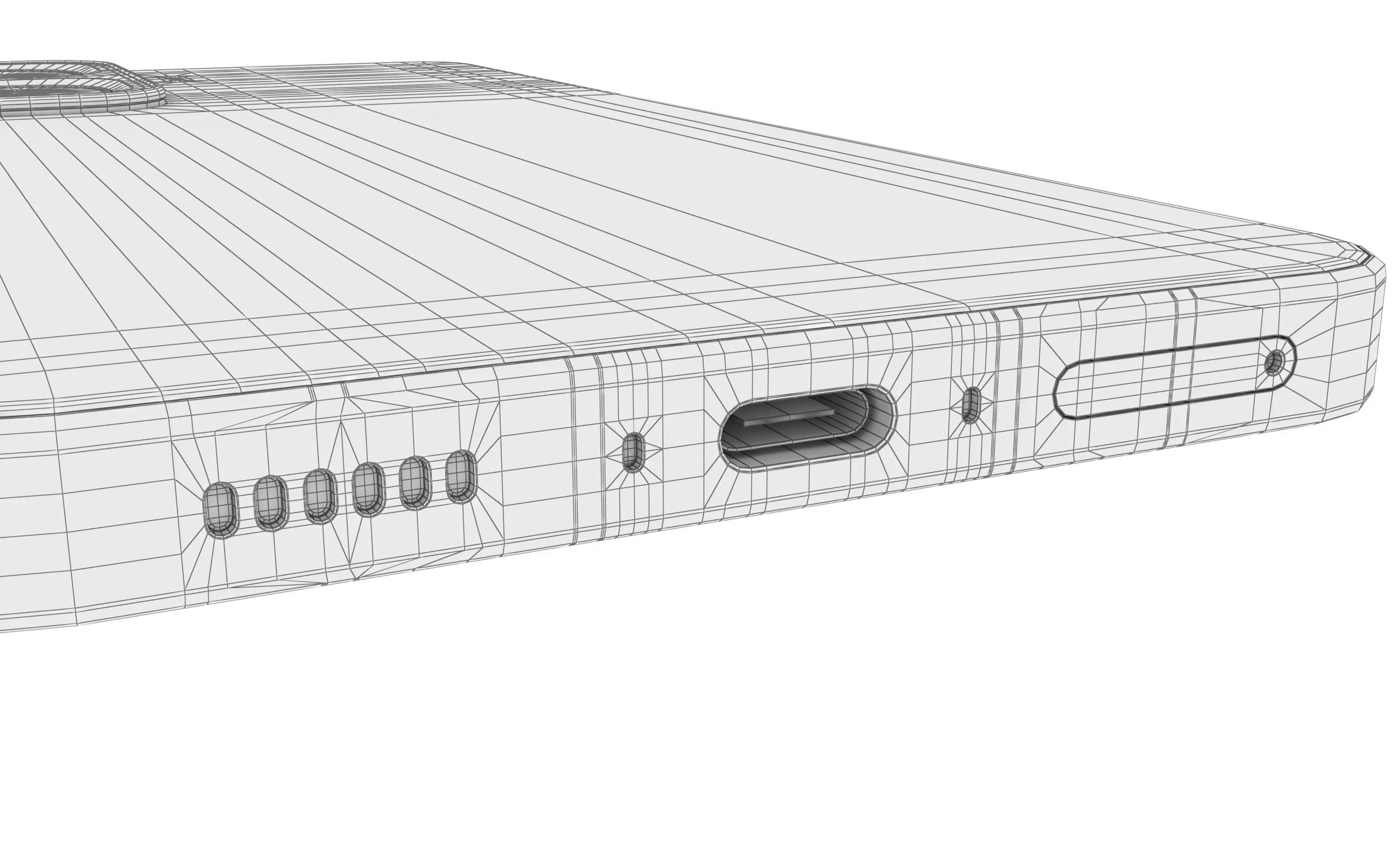 Vivo iQOO Neo11 Shadow Black 3D model_25