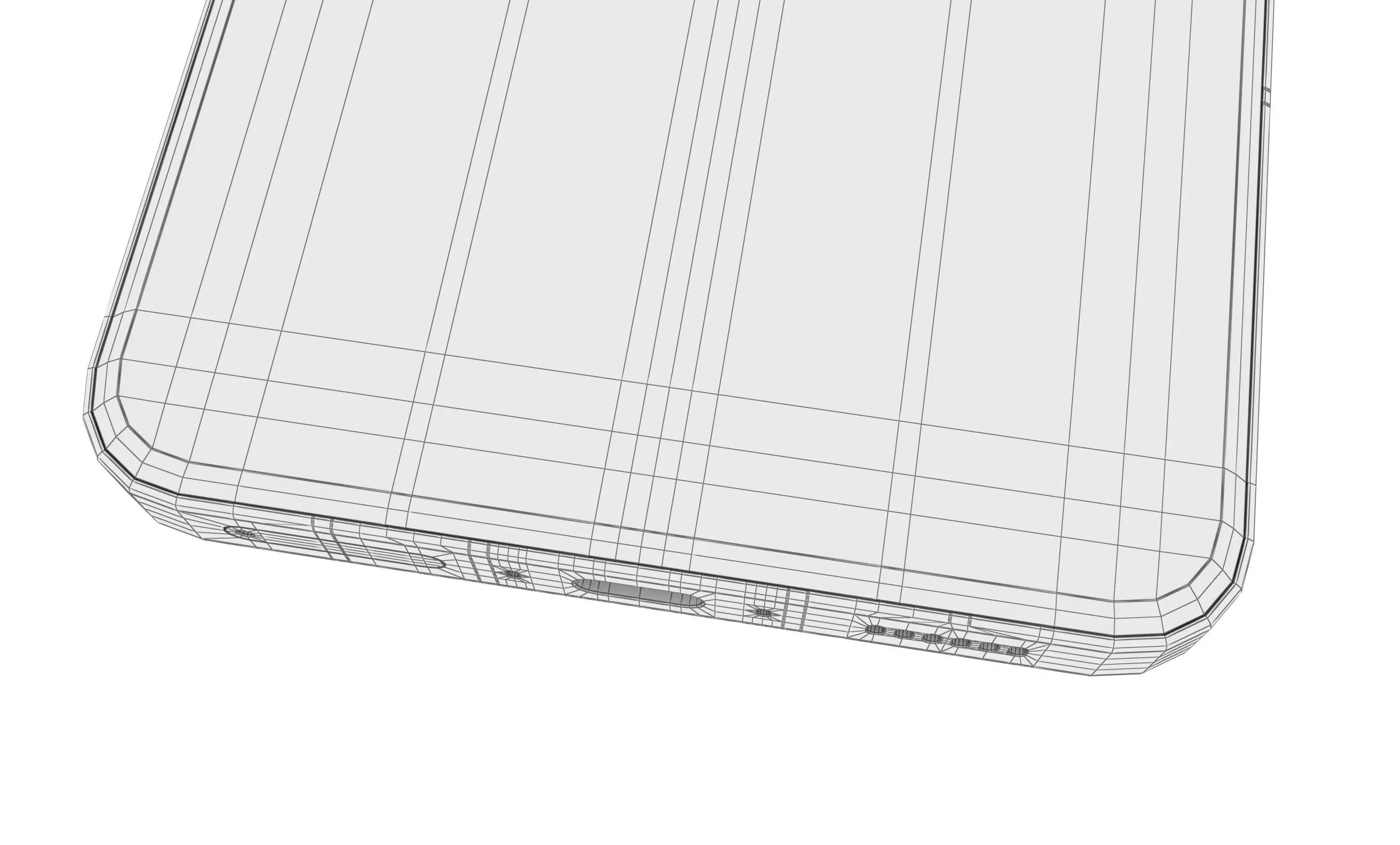 Vivo iQOO Neo11 Shadow Black 3D model_19