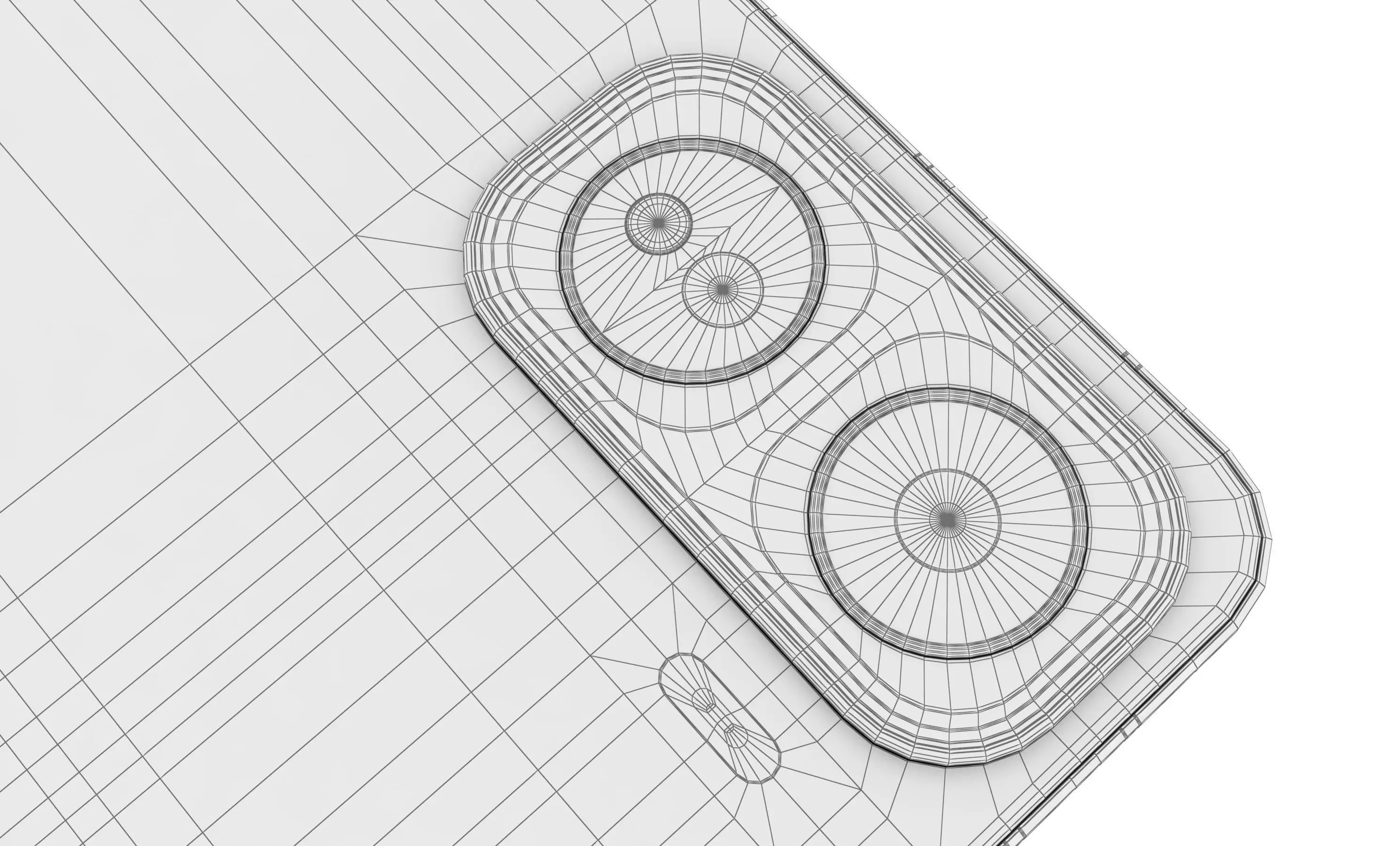 Vivo iQOO Neo11 Shadow Black 3D model_23