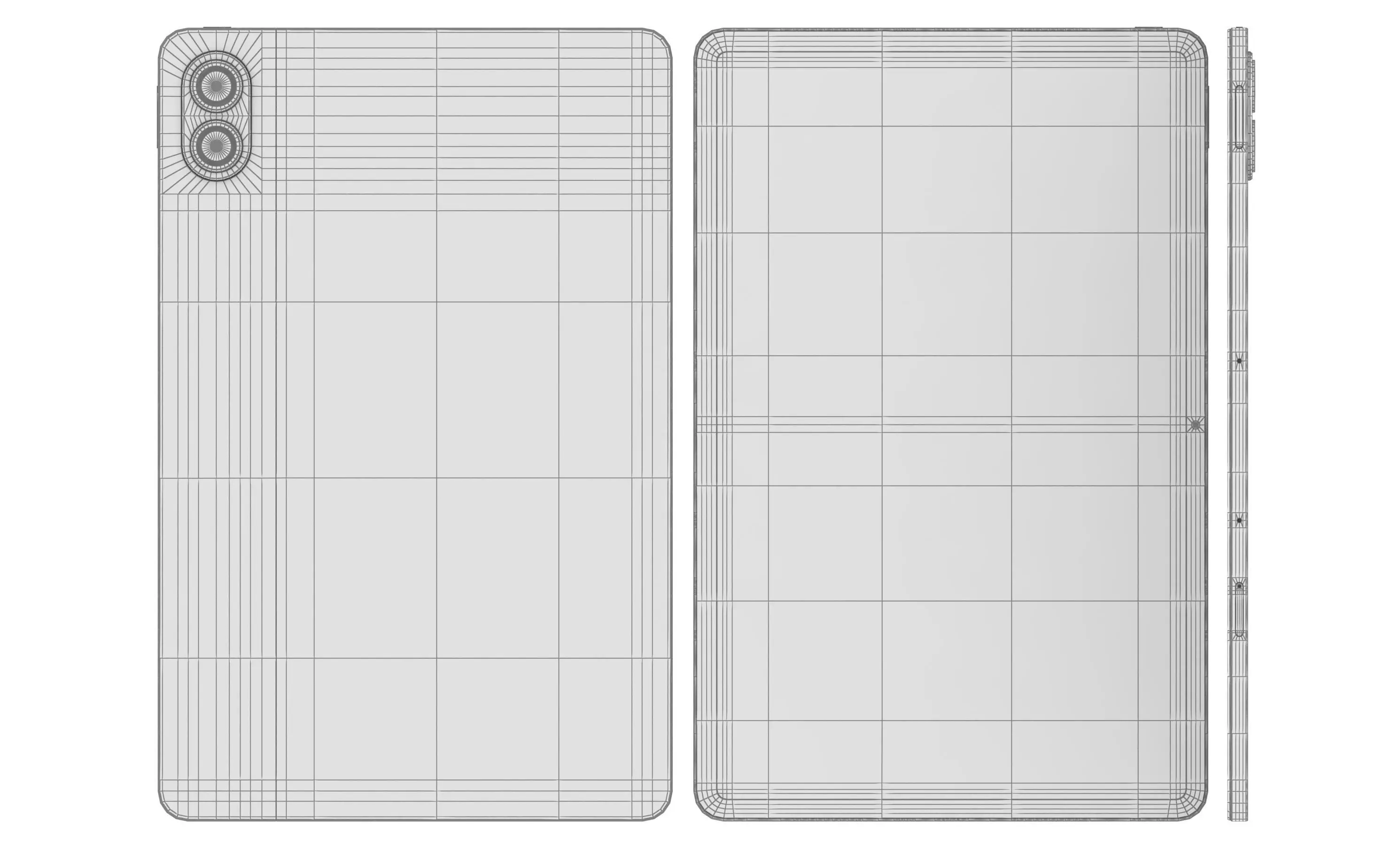 Xiaomi Redmi Pad 2 Pro 5G Silver 3D model_17