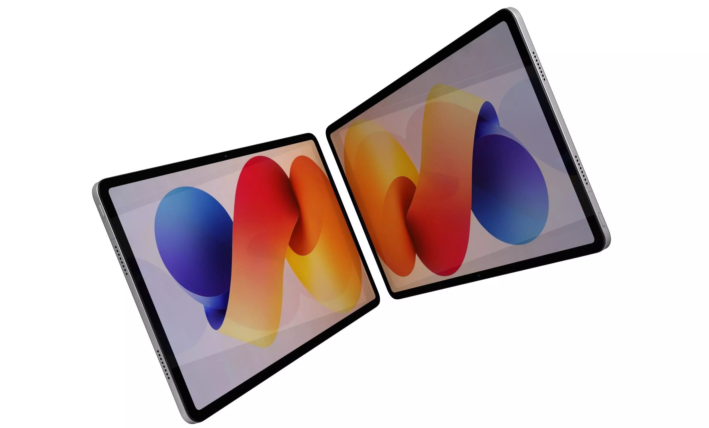 Xiaomi Redmi Pad 2 Pro 5G Silver 3D model_10