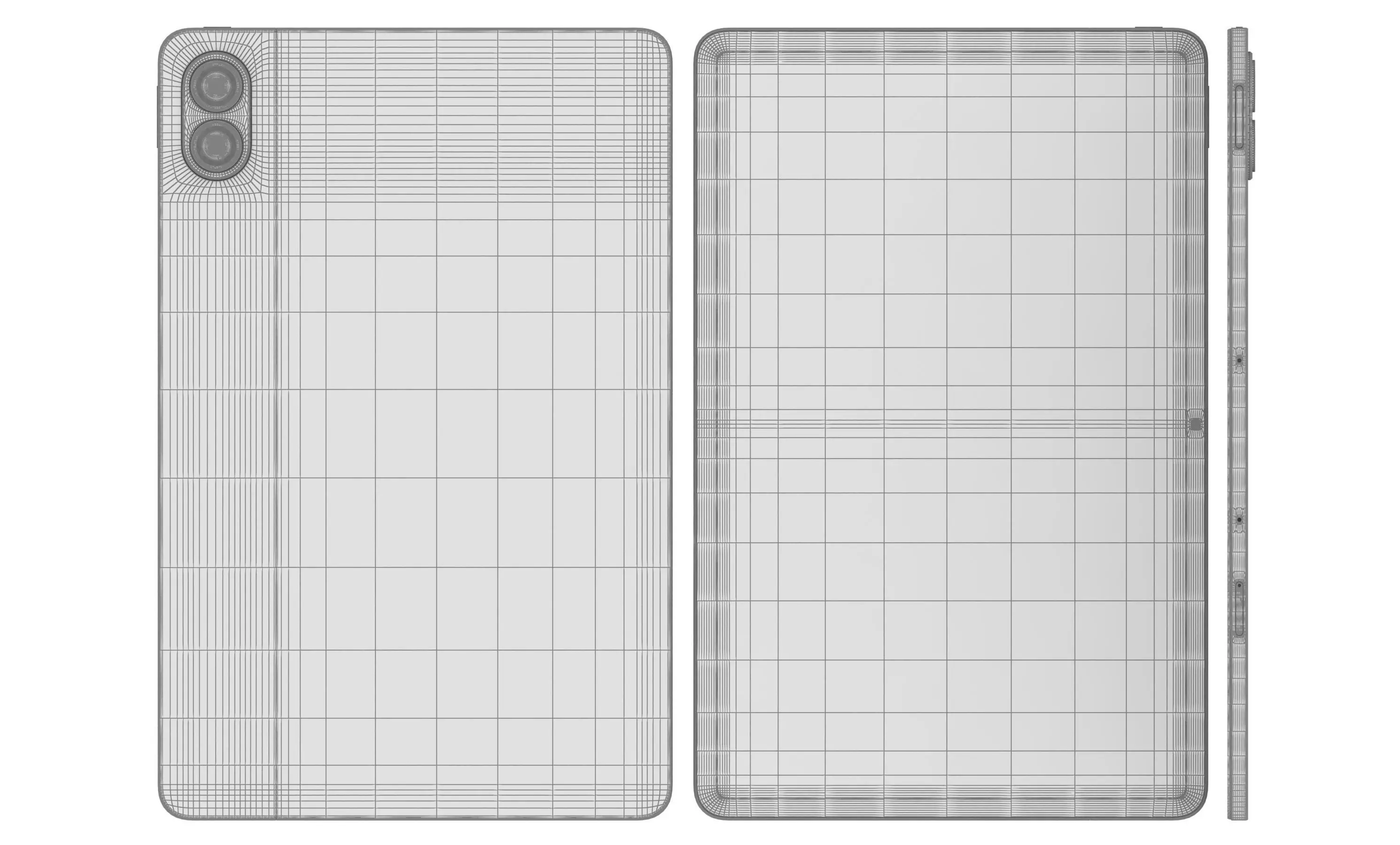 Xiaomi Redmi Pad 2 Pro 5G Silver 3D model_14