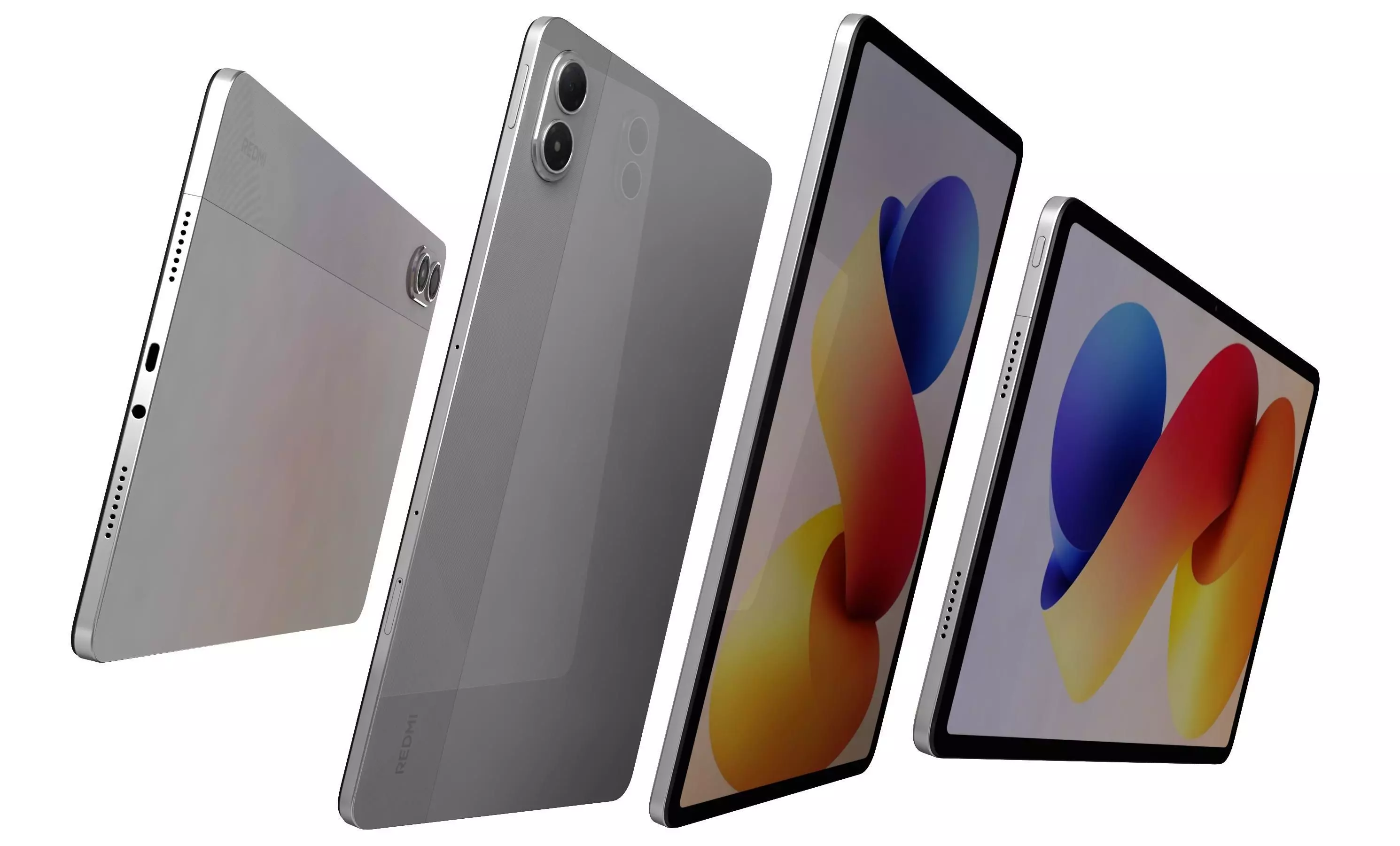 Xiaomi Redmi Pad 2 Pro 5G Silver 3D model_12