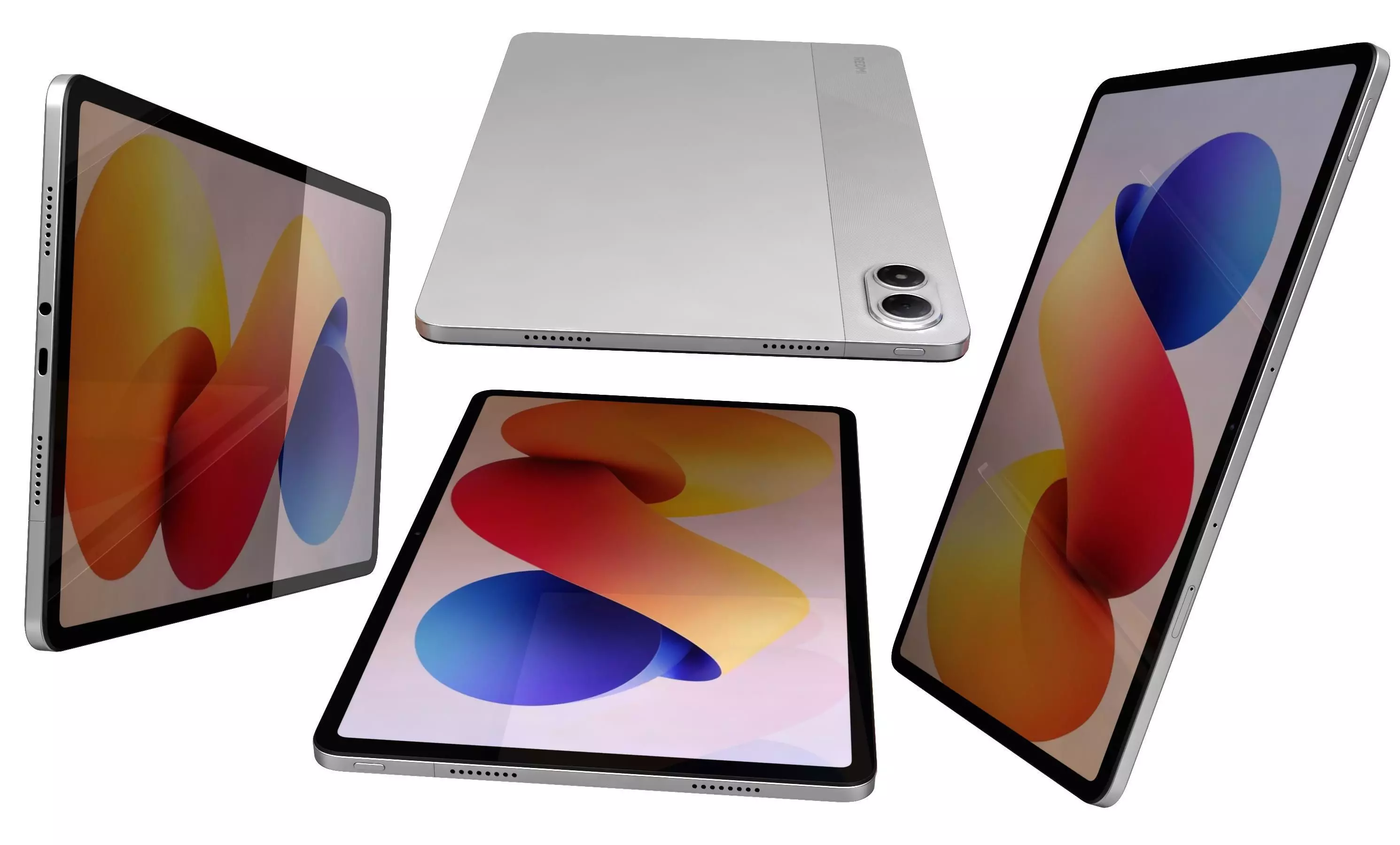 Xiaomi Redmi Pad 2 Pro 5G Silver 3D model_8