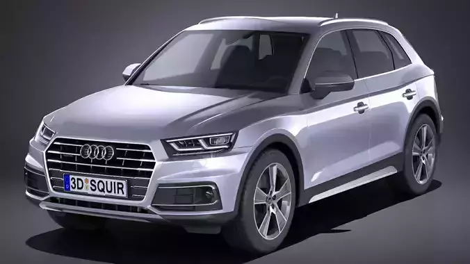 Audi Q5 2017 3D model