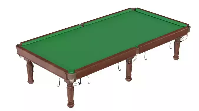 Billiards Pool table green