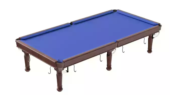 Billiards Pool table blue 