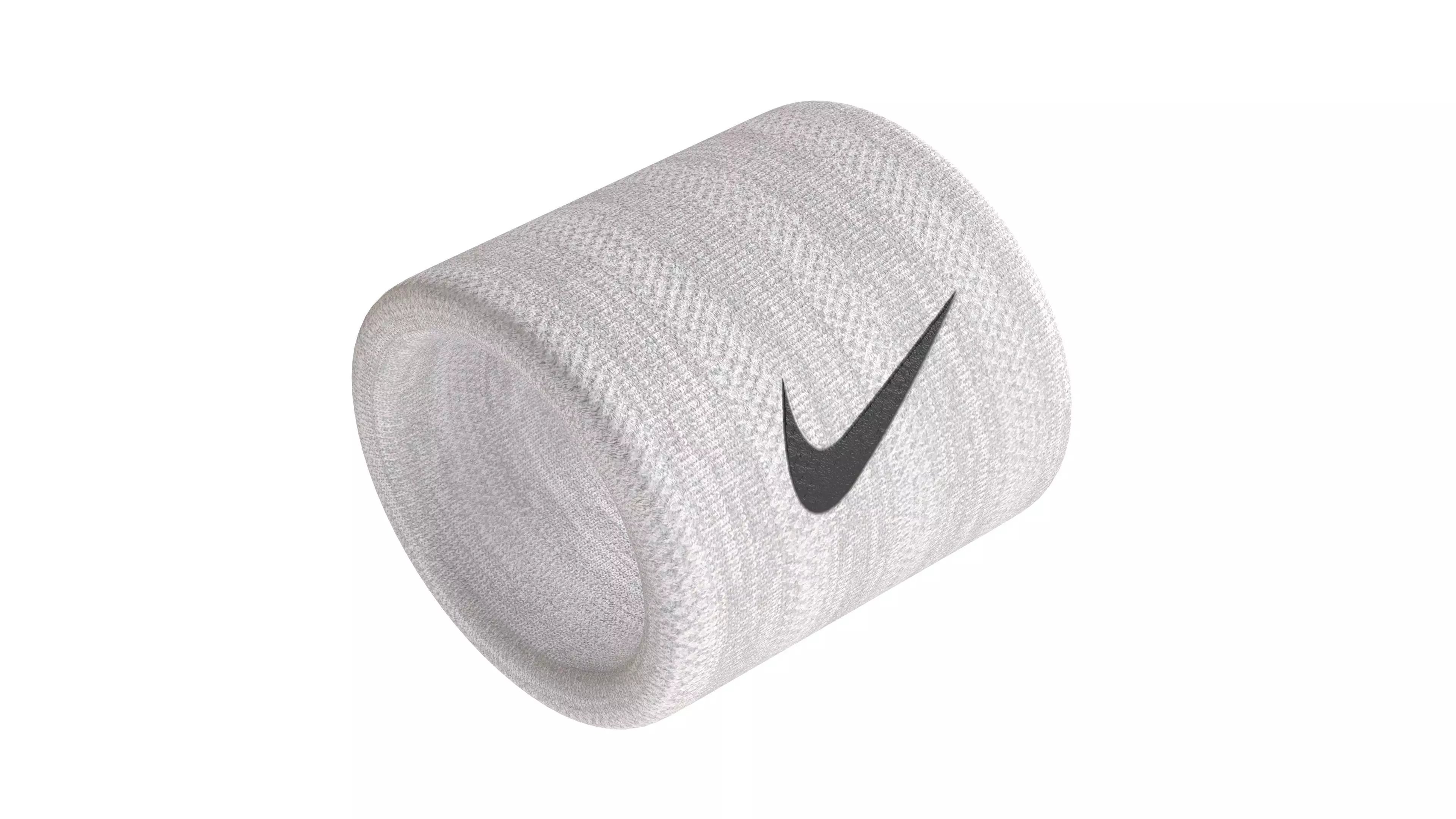 wrist band white Low-poly 3D model