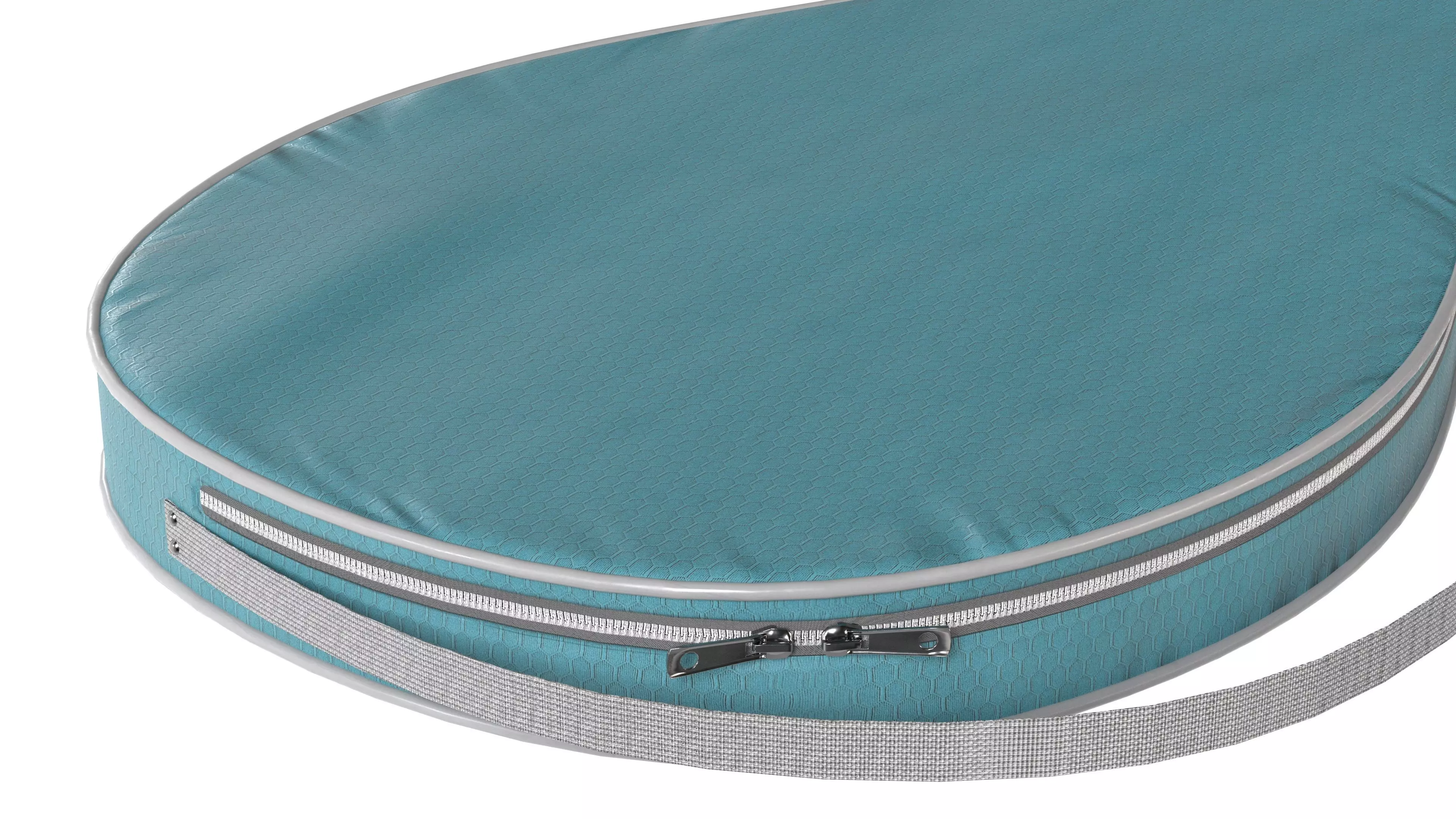 racket bag Blue Low-poly 3D model_5