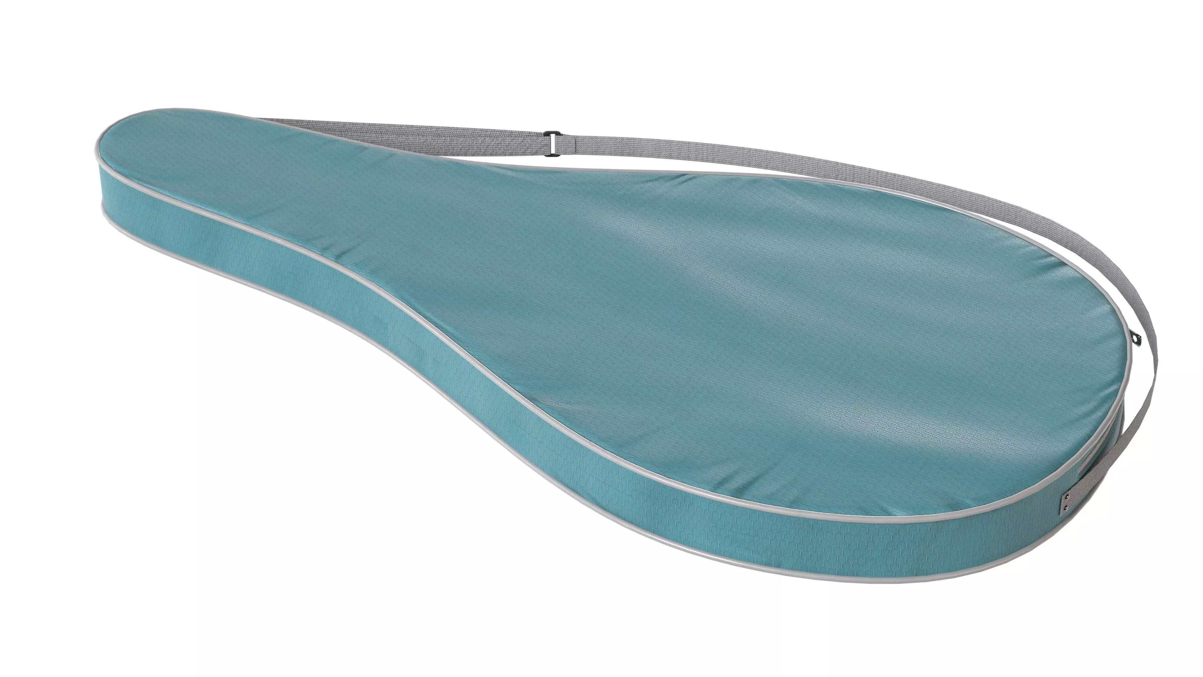 racket bag Blue Low-poly 3D model_2